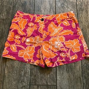 Ann Taylor Loft Bright Floral Shorts